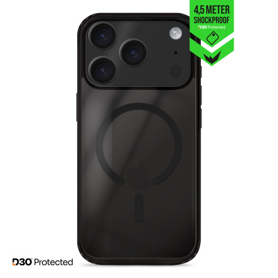 Striker D30 Xtreme Impact Protection MagSafe iPhone 17 Pro hoesje zwart