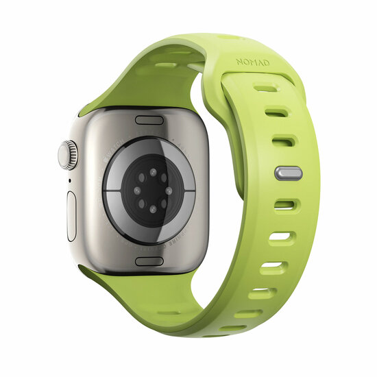 Nomad Tempo FKM Apple Watch 46 /&nbsp;45 mm bandje lumen