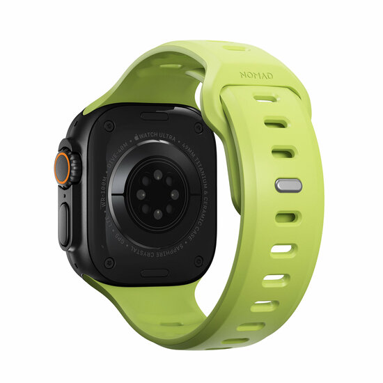 Nomad Tempo FKM Apple Watch Ultra 49 mm bandje lumen