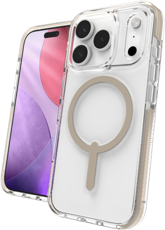 ZAGG Santa Cruz Snap iPhone 17 Pro hoesje titanium