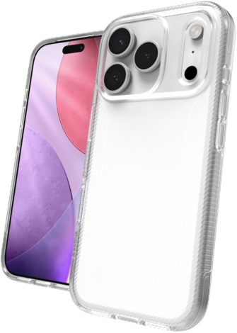 ZAGG Luxe iPhone 17 Pro hoesje doorzichtig