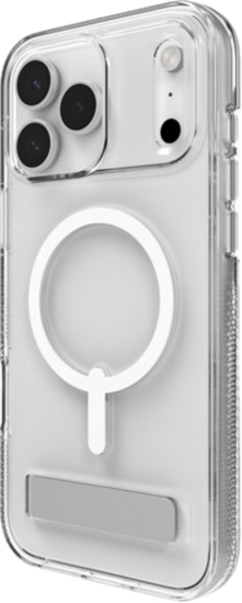 ZAGG Crystal Palace Snap Kickstand en CC iPhone 17 Pro hoesje doorzichtig