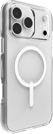 ZAGG Crystal Palace Snap camera control iPhone 17 Pro hoesje doorzichtig