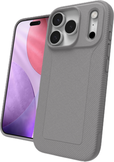 ZAGG Luxe Snap iPhone 17 Pro hoesje grijs