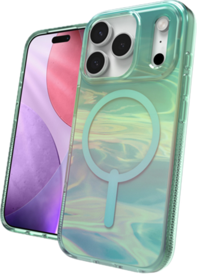 ZAGG Milan Snap iPhone 17 Pro hoesje iridescent