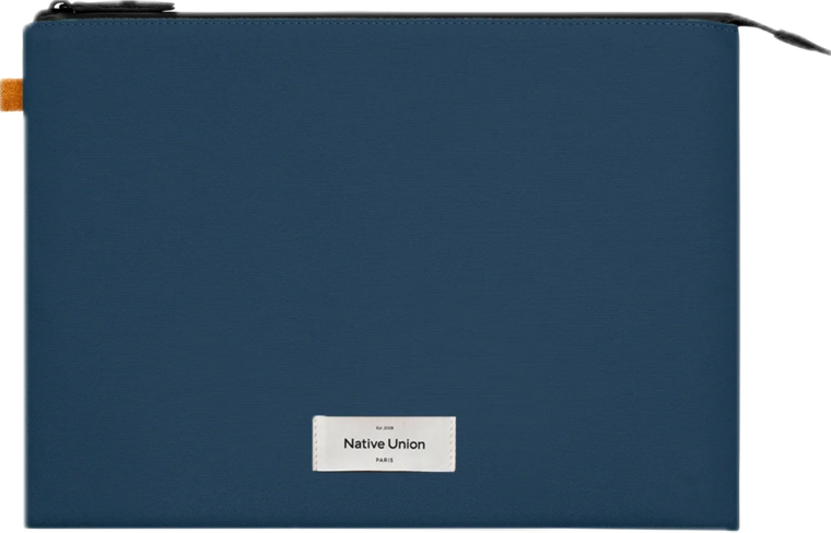 Native Union W.F.A duurzame MacBook Pro 16 inch sleeve blauw