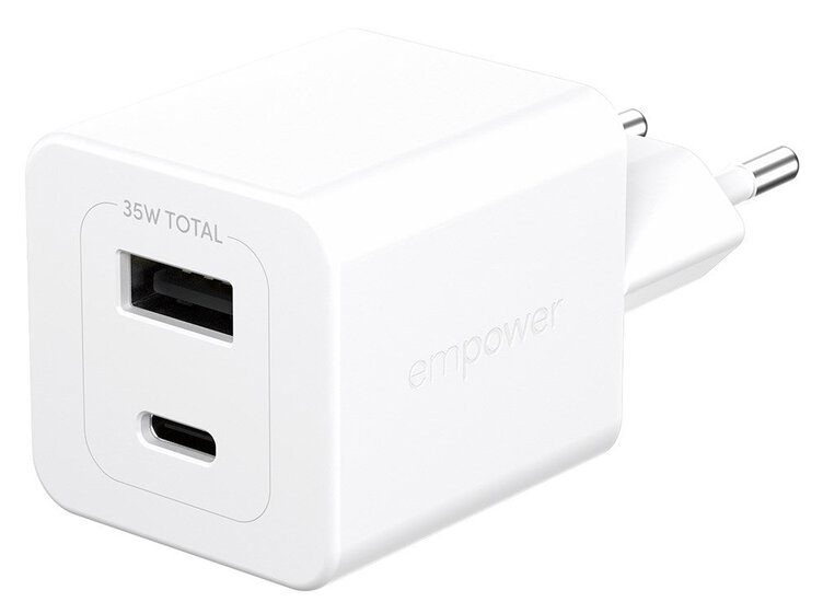 PanzerGlass empower Grand Prix 35 watt USB-C en USB-A oplader wit