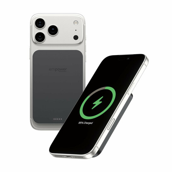 PanzerGlass empower MagSafe Powerbank 5000 mAh zwart