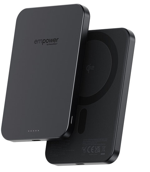 PanzerGlass empower MagSafe Powerbank 5000 mAh zwart