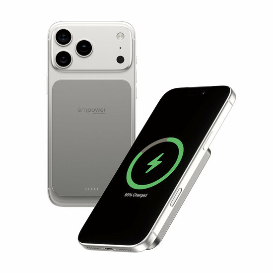 PanzerGlass empower MagSafe Powerbank 5000 mAh titanium