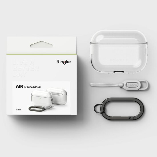 Ringke Air AirPods Pro 3 hoesje transparant