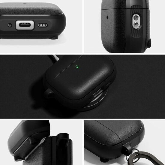 Ringke Onyx MagSafe AirPods Pro 3 hoesje zwart