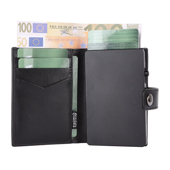 Valenta leren Luxe Card Wallet met MagSafe
