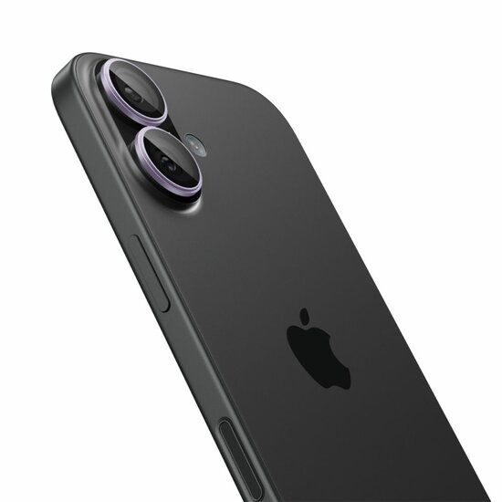 Spigen Optik EZ Fit iPhone 17 / 16 / iPhone 16 Plus camera beschermer 2 pack lavender