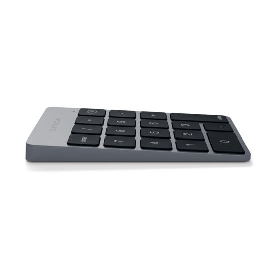 Satechi Slim Aluminum Bluetooth Keypad met USB-C grijs