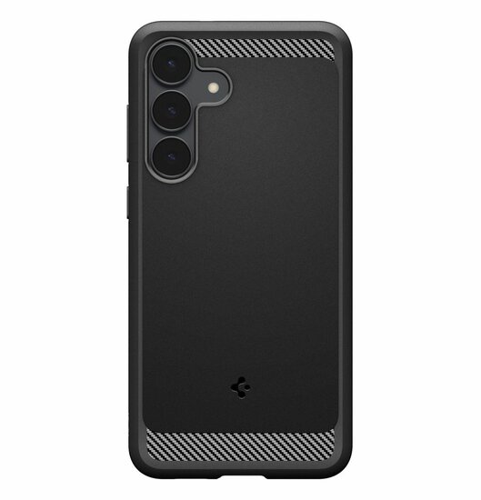 Spigen Rugged Armor Galaxy S25 FE hoesje zwart