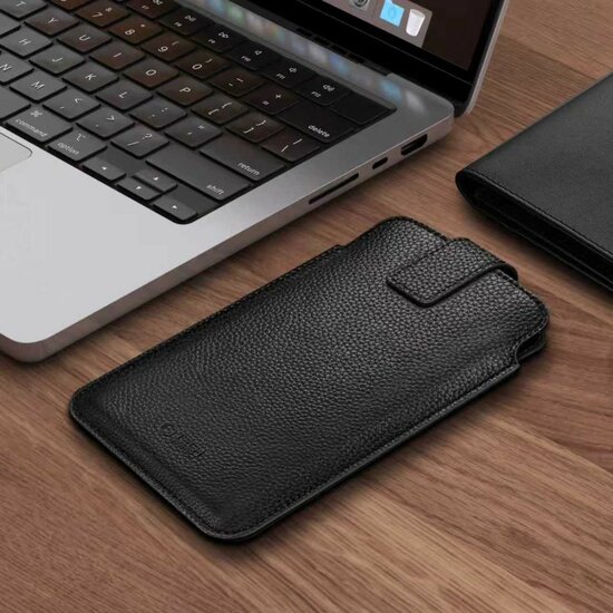 TechProtection universele iPhone 6,0 tot 6,9 inch sleeve zwart
