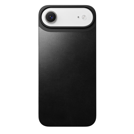 Nomad Magnetic Leather Back iPhone Air hoesje zwart