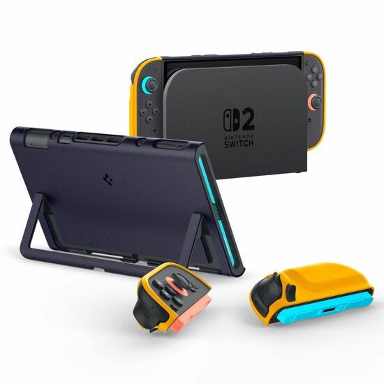 Spigen Nano Pop V2 Nintendo Switch 2 hoesje blueberry