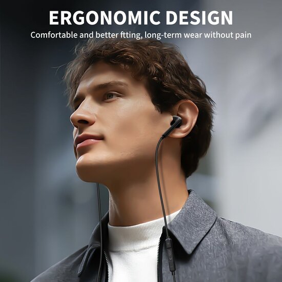 TechProtection UltraBoost USB-C oordopjes zwart