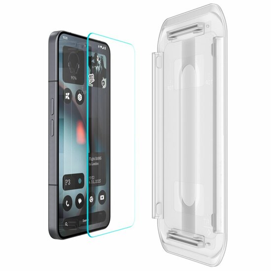 Spigen Glas.tR EZ Fit Nothing Phone 3 glazen screenprotector 2 pack
