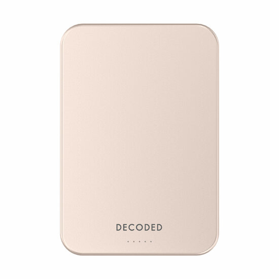 Decoded MagSafe powerbank met 5000 mAh goud