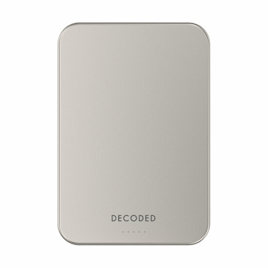 Decoded MagSafe powerbank met 10000 mAh titanium