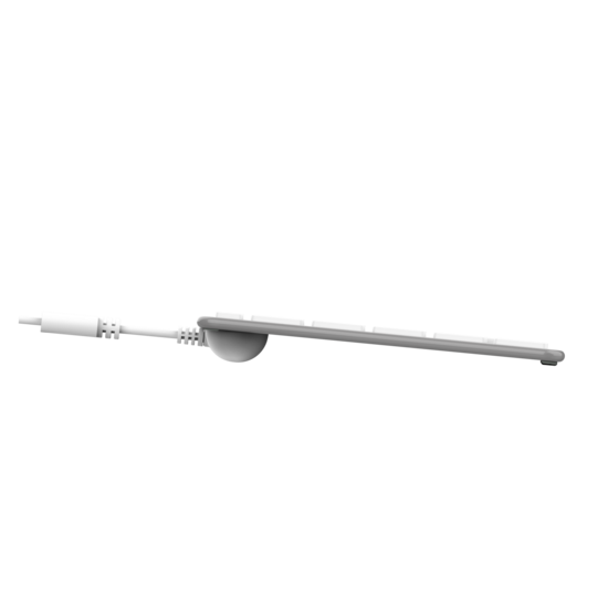 ZAGG USB-C bedraad toetsenbord wit met muis combi