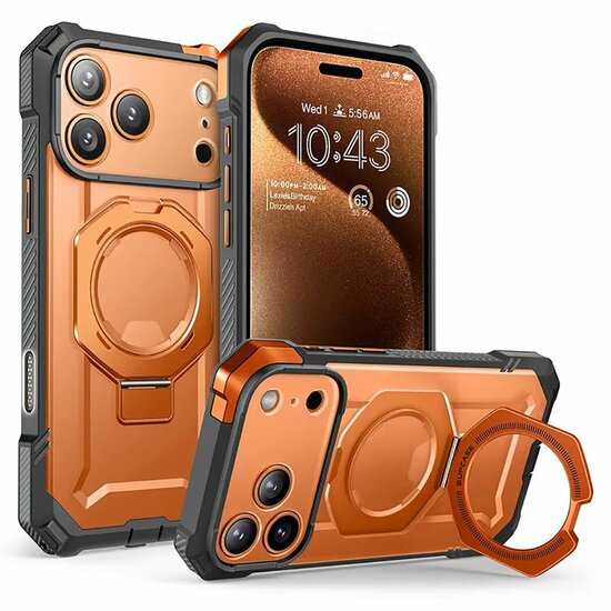 Supcase UB Grip MagSafe iPhone 17 Pro Max hoesje oranje