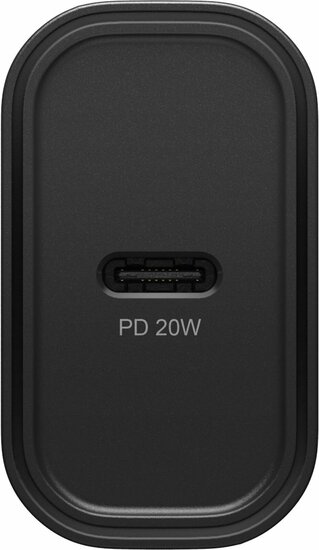 OtterBox 20 watt USB-C oplader zwart