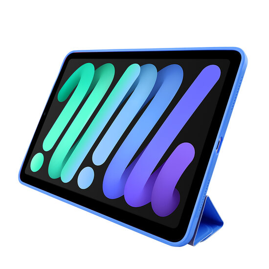 Pomologic BookFold iPad 2025 11 inch / 10,9 inch hoesje blauw