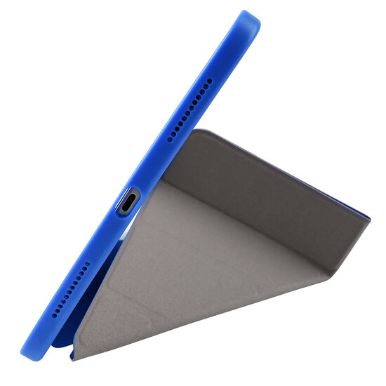Pomologic BookFold iPad 2025 11 inch / 10,9 inch hoesje blauw