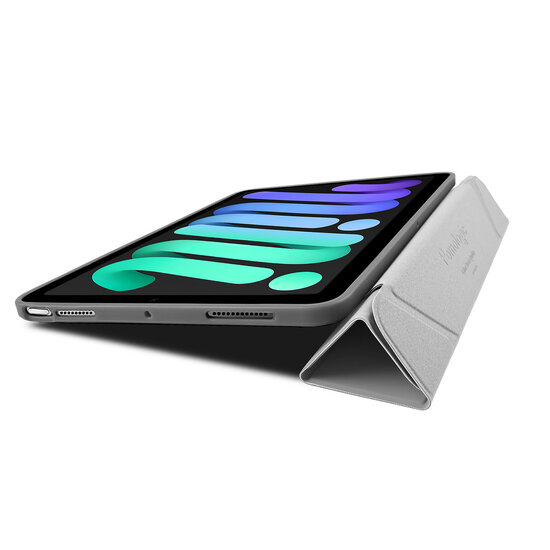 Pomologic BookFold iPad Air 11 inch hoesje grijs