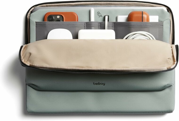 Bellroy Laptop Caddy MacBook Pro 16 inch sleeve eucalyptus