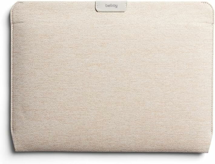Bellroy MacBook Pro 16 inch sleeve beige