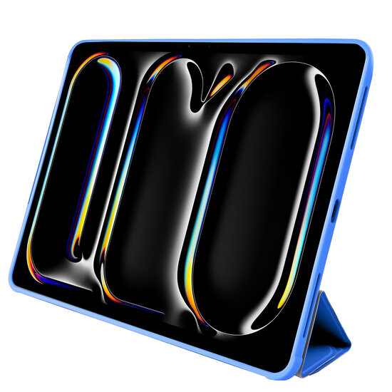 Pomologic BookFold iPad Pro 13 inch hoesje blauw