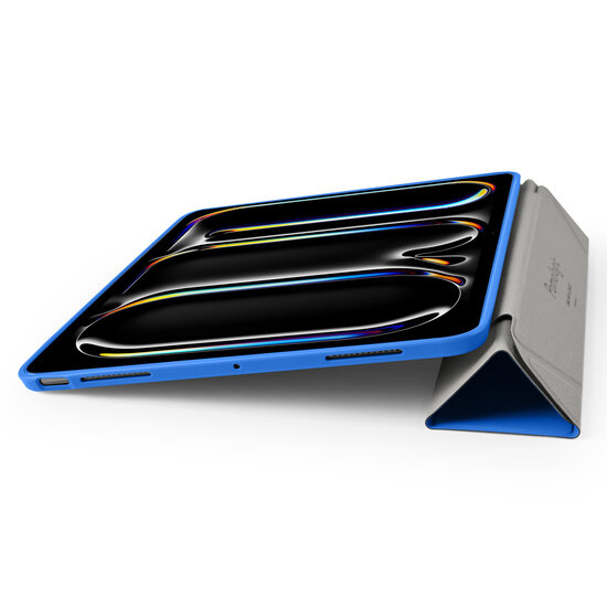 Pomologic BookFold iPad Pro 13 inch hoesje blauw