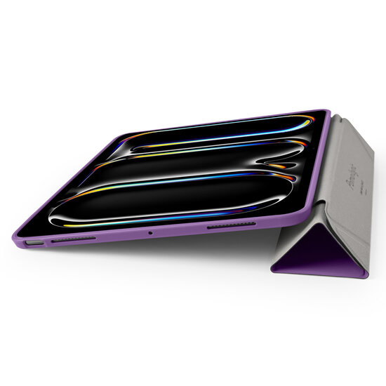 Pomologic BookFold iPad Pro 13 inch hoesje paars