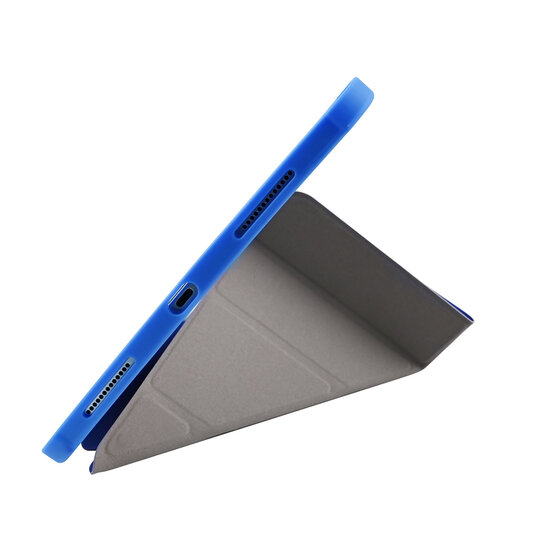 Pomologic BookFold Pencil iPad 2025 11 inch / 10,9 inch hoesje blauw