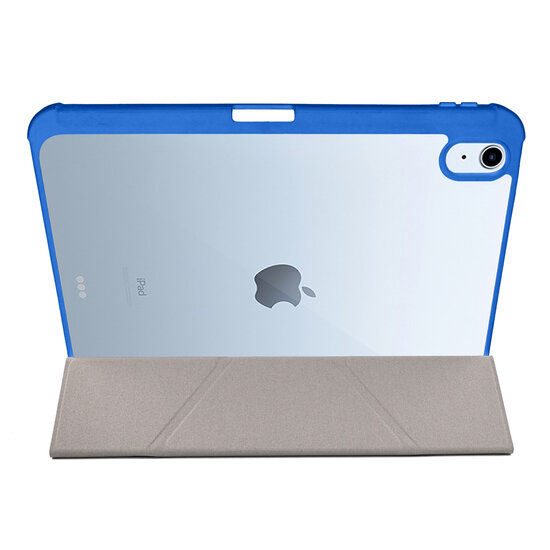 Pomologic BookFold Pencil iPad 2025 11 inch / 10,9 inch hoesje blauw