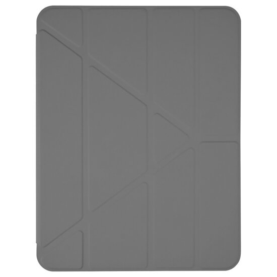 Pomologic BookFold Pencil iPad 2025 11 inch / 10,9 inch hoesje grijs