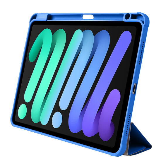 Pomologic BookFold Pencil iPad Air 11 inch hoesje blauw