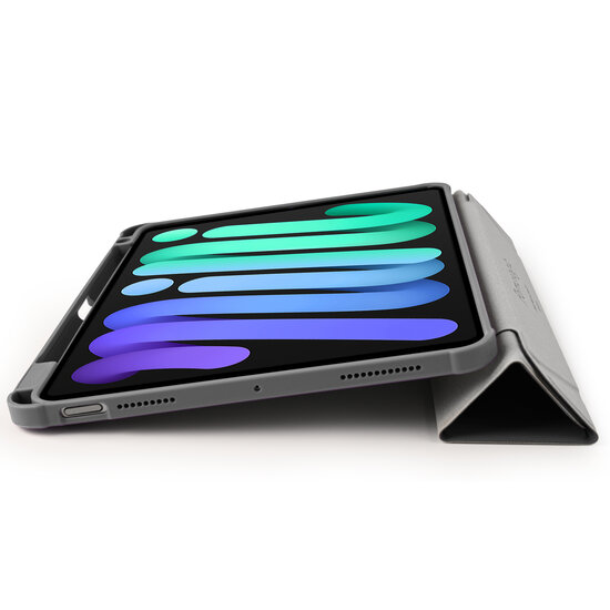 Pomologic BookFold Pencil iPad Air 11 inch hoesje grijs