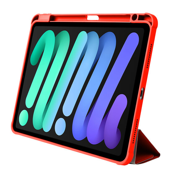Pomologic BookFold Pencil iPad Air 11 inch hoesje rood