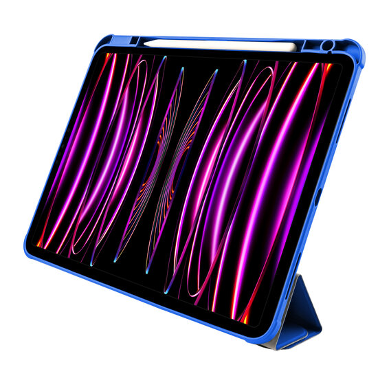 Pomologic BookFold Pencil iPad Pro 13 inch hoesje blauw