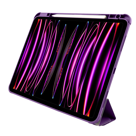 Pomologic BookFold Pencil iPad Pro 13 inch hoesje paars