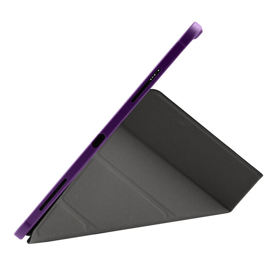 Pomologic BookFold Pencil iPad Pro 13 inch hoesje paars