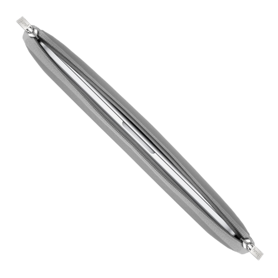 Pomologic Neoprene MacBook Pro 16 inch sleeve grijs