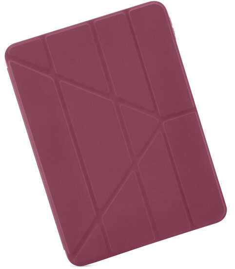 Pipetto Origami iPad 2025 11 inch / 2022 10,9 inch hoesje burgundy