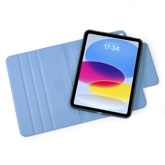 Pipetto Rotating Folio iPad 2025 / 2022 hoesje donkerblauw